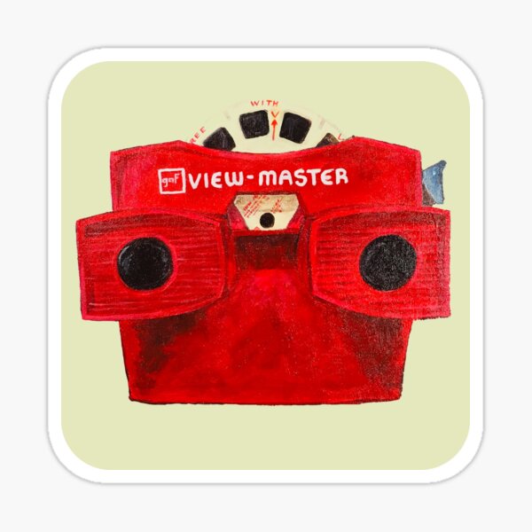 Viewmaster Art Print Vintage Toy Reel Viewer Stereoscope 1960s Retro Toy  Minimalist Graphic Poster Mid Century Modern -  Canada