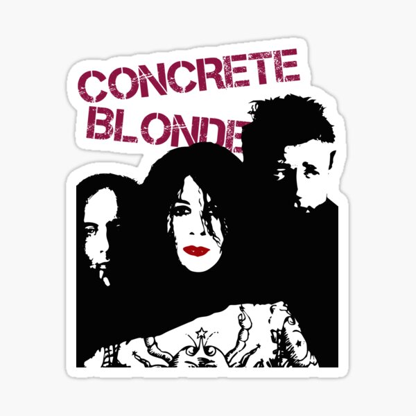 Concrete Blonde Sticker