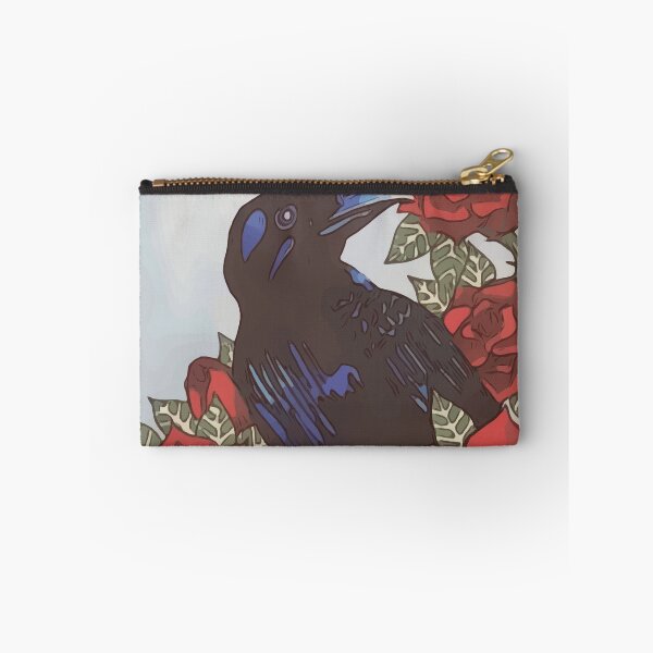 Item preview, Raven in the Roses designed and sold by Strange Familiar Art & Design.