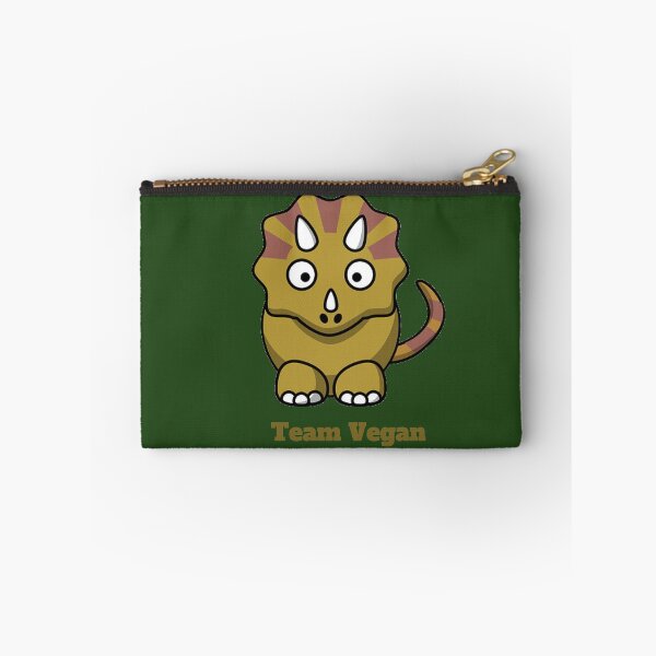 Item preview, Team Vegan triceratops dinosaur  designed and sold by Lisa Bertnick.