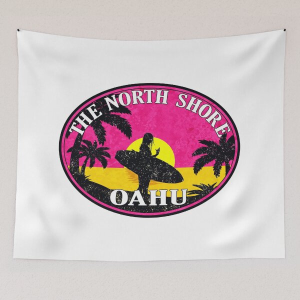 Artikelvorschau, Surfen Sie Nordufer Hawaii Surfen Oahu Surfer entworfen und verkauft von DESTINATIONS DECAL.