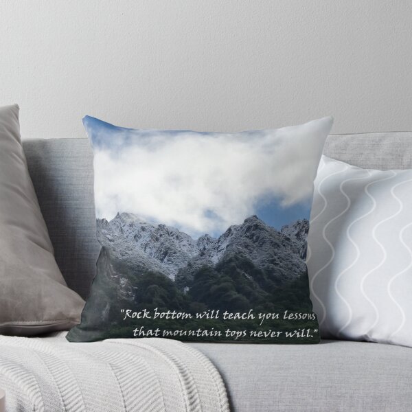 Item preview, Rock bottom will teach you....... designed and sold by LifeisDelicious.
