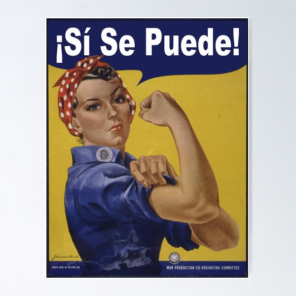 Personalised Rosie The Riveter (Vintage WW2 Poster/Feminism) Birthday Card