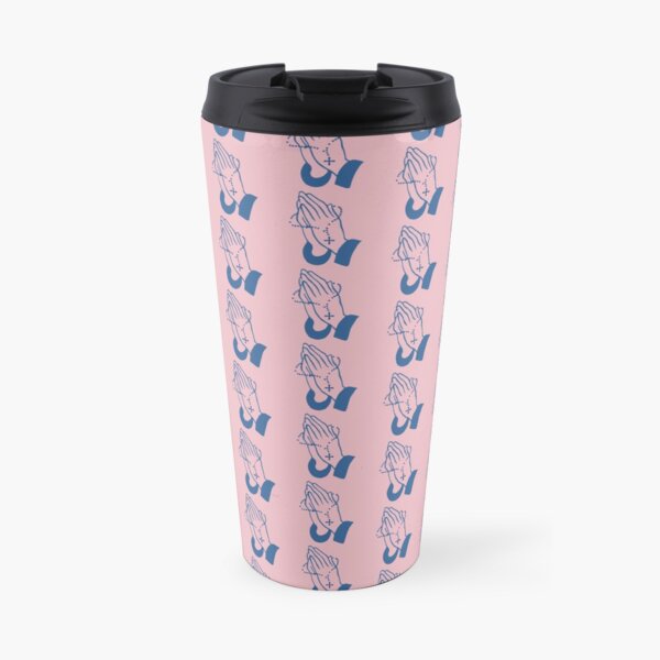 Rosary Praying Hands Travel Mug