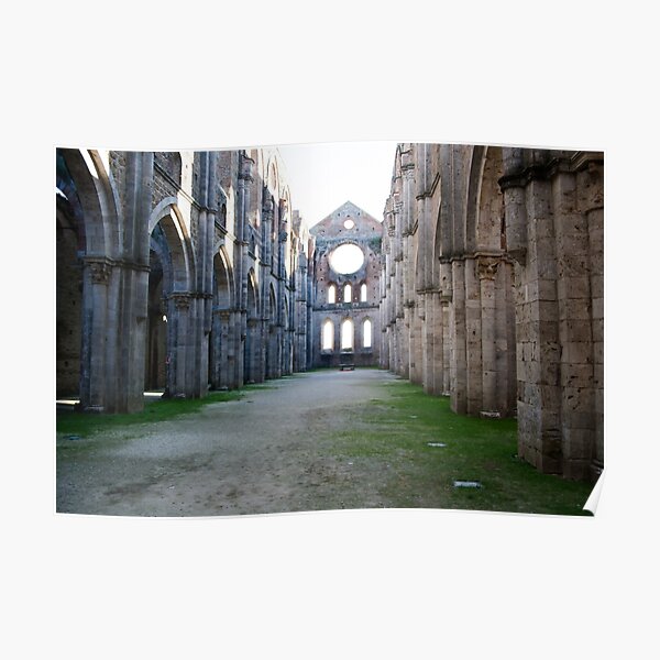 church without roof Poster