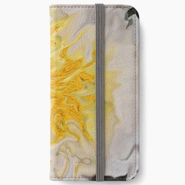 yellow on white background iPhone Wallet