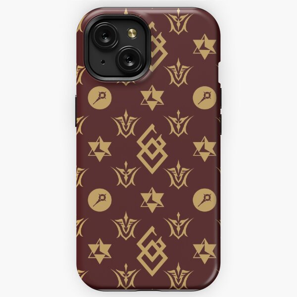 Brown Monogram Luxury iPhone Case