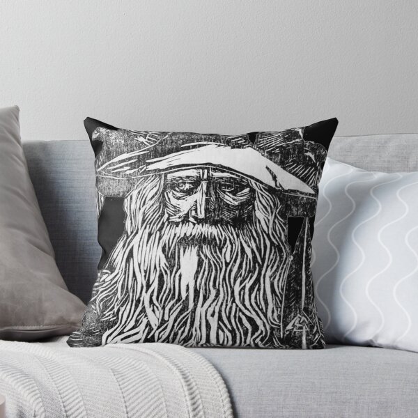 Item preview, Odin - Grabado en madera - Negro designed and sold by CleaViolet.