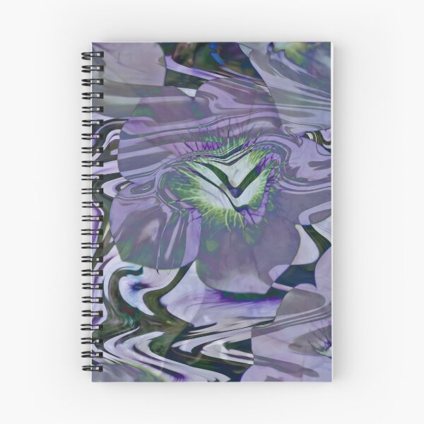 Item preview, abstract violet flower designed and sold by BBS ART.