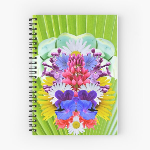 Artikelvorschau, Gespiegelte Blumen entworfen und verkauft von Allie Werner.