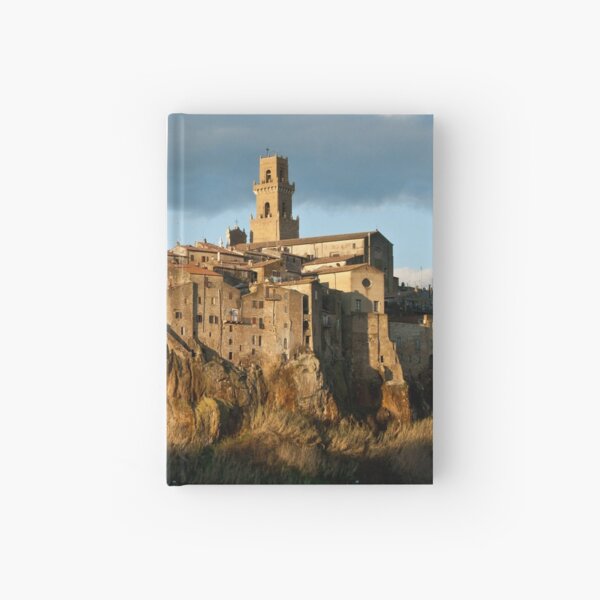 Pitigliano Tuscany Small Town Hardcover Journal