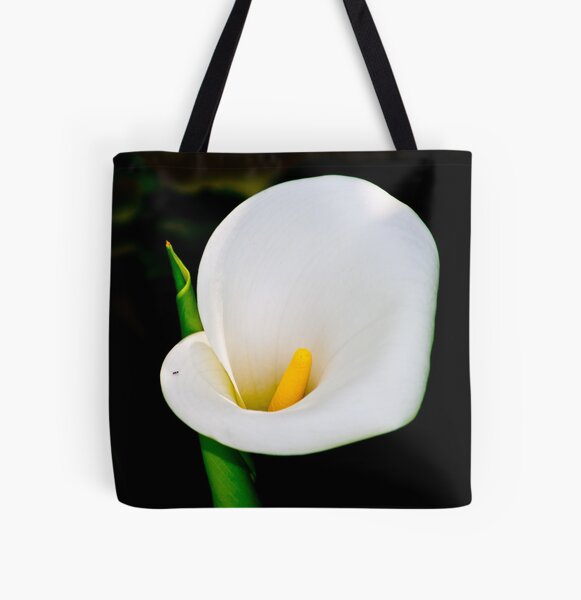calla lily All Over Print Tote Bag