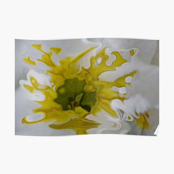 yellow blot Poster