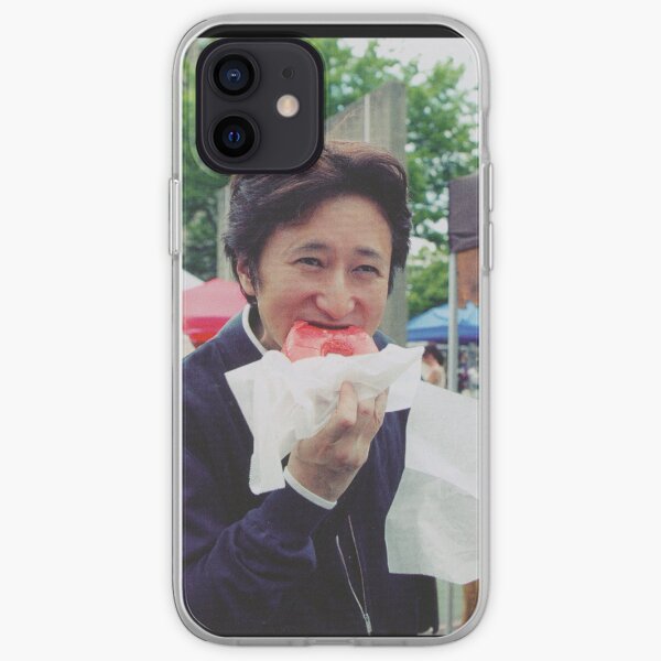 Araki comiendo rosquilla Funda blanda para iPhone
