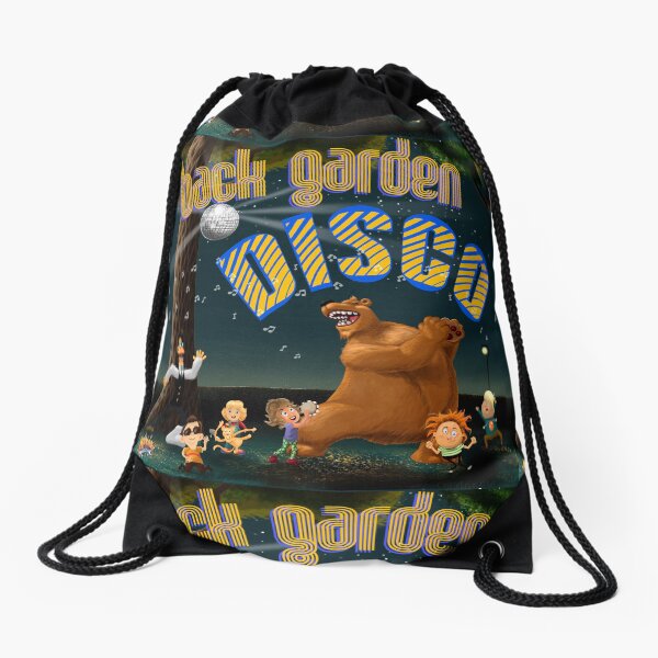 Back Garden Disco Drawstring Bag