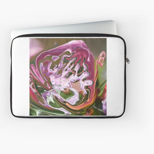 violet shape with lilac shades Laptop Sleeve