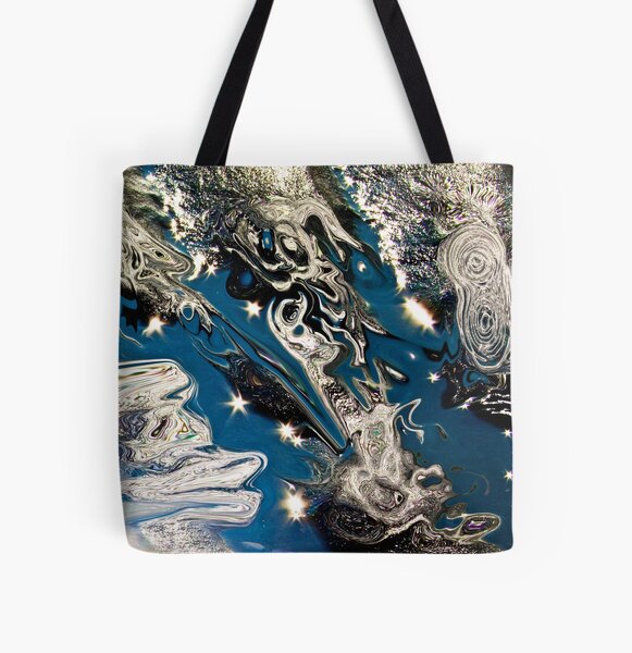 starry lights abstractions All Over Print Tote Bag