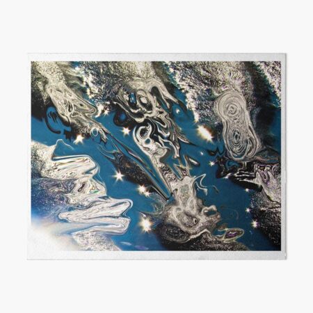 starry lights abstractions Art Board Print
