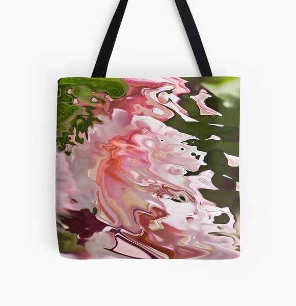 pink acquerello All Over Print Tote Bag