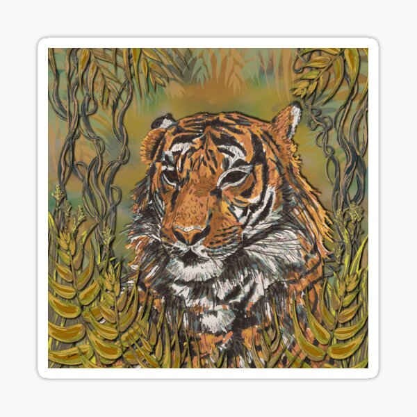 Tiger Sticker