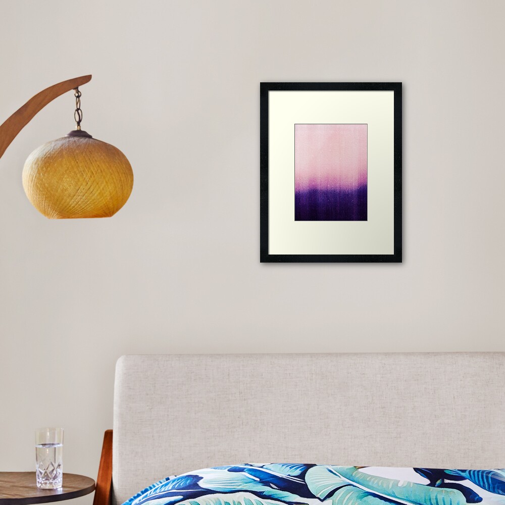 BLUR / Abyss Gerahmter Kunstdruck