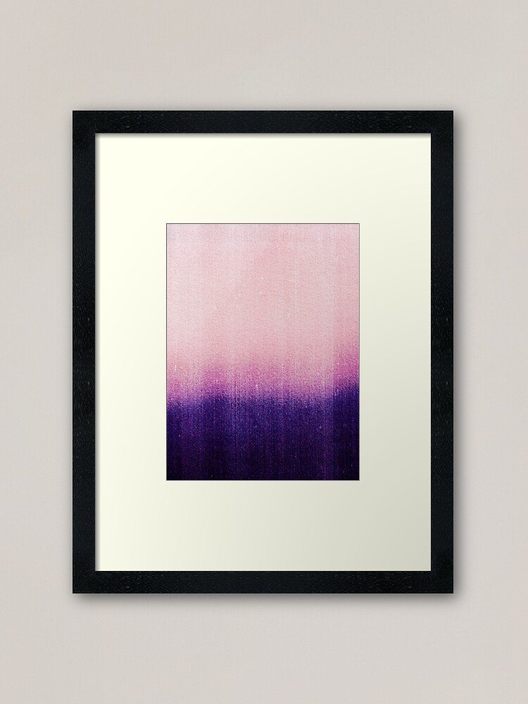 Alternative Ansicht von BLUR / Abyss Gerahmter Kunstdruck