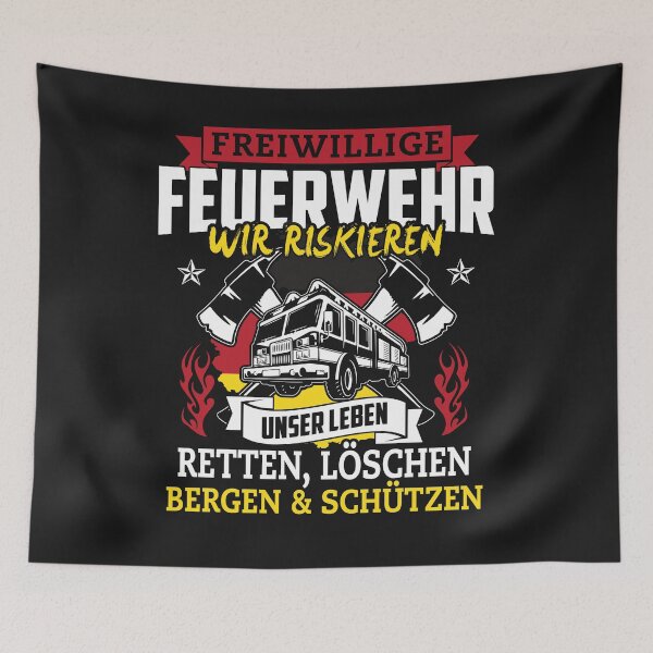Item preview, Volunteer fire department we risk our lives designed and sold by dtino.
