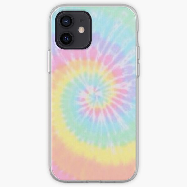 pastel tie dye iPhone Soft Case