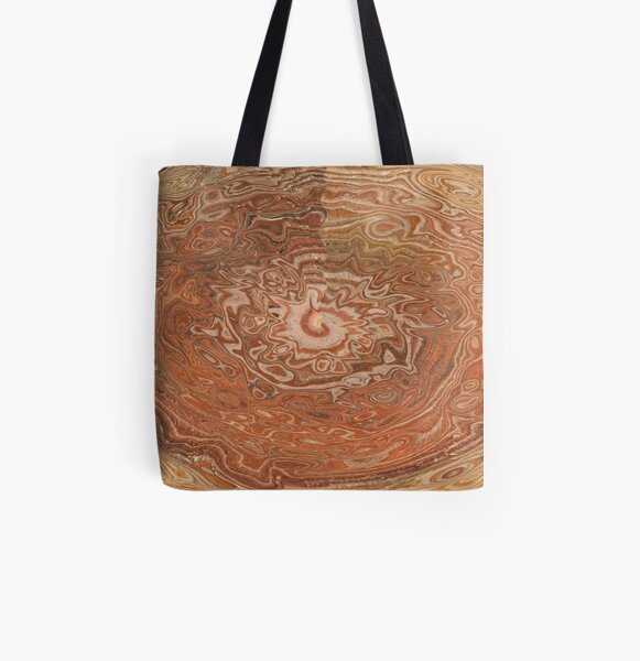 brown decorations All Over Print Tote Bag