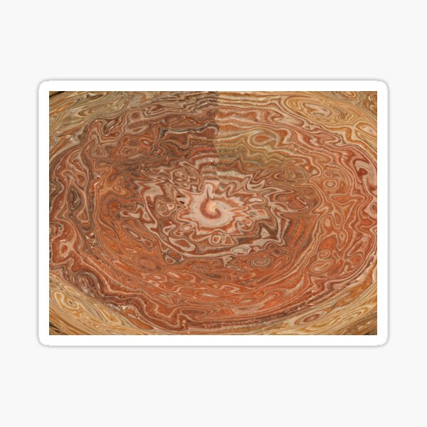 brown decorations Sticker