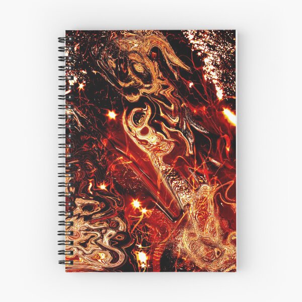 Item preview, abstract fire lights designed and sold by BBS ART.
