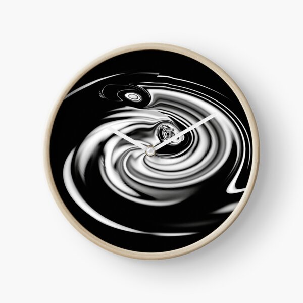 silver light vortex Clock