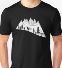 mountain bike mtb cycling cyclist MTB gift Unisex T-Shirt