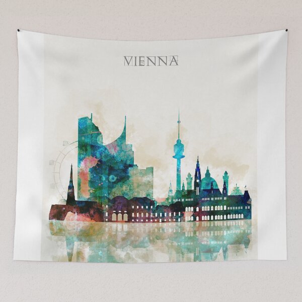 Item preview, Vienna City Skyline designed and sold by DimDom.