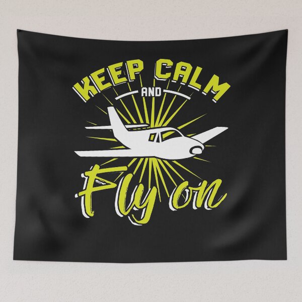 Item preview, Keep calm and fly on designed and sold by dtino.