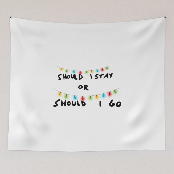 Item preview, Should I stay or should I go designed and sold by KikkaT.