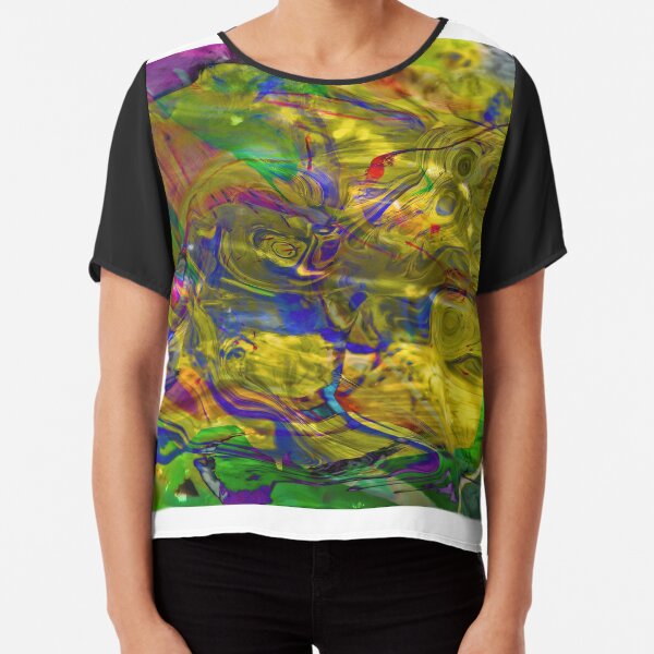 dappled lights and colors Chiffon Top