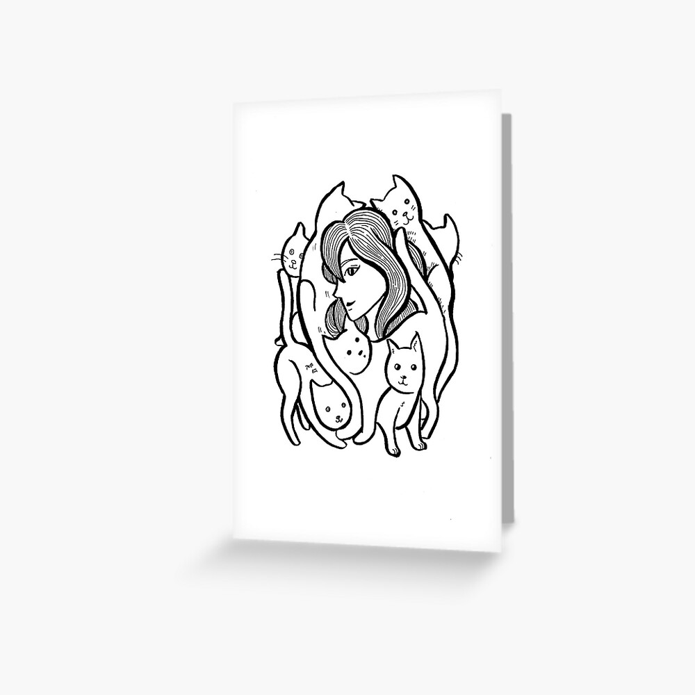 Item preview, Greeting Card designed and sold by PoppyMosa.