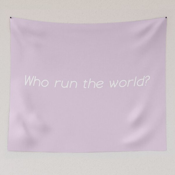 Item preview, Who run the world? designed and sold by workshoptourist.