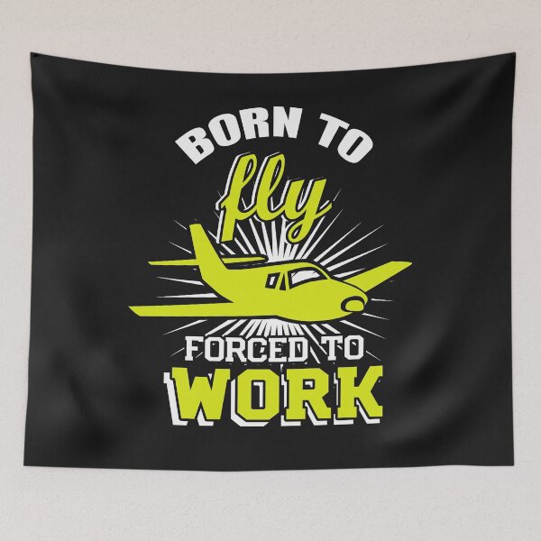 Item preview, Born to fly forced to work designed and sold by dtino.