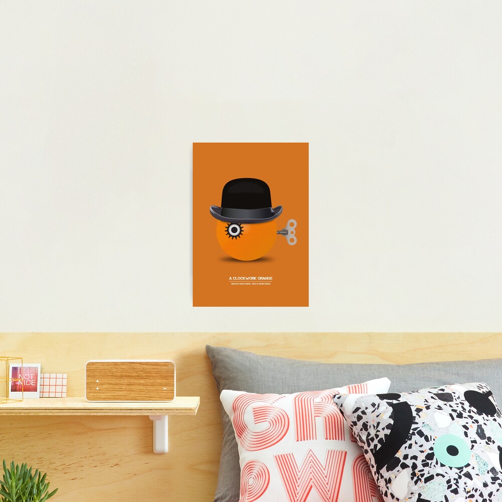 A Clockwork Orange - Alternative Movie Poster Photographic Print