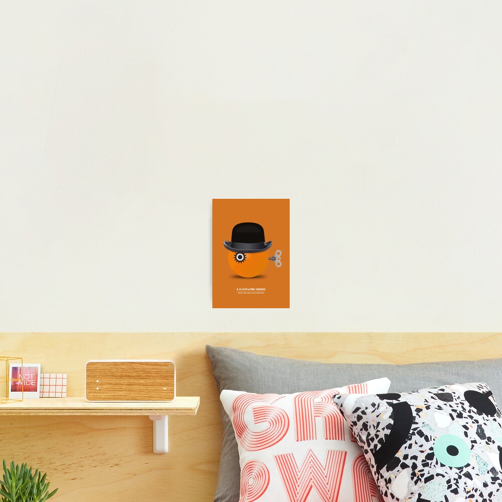 A Clockwork Orange - Alternative Movie Poster Photographic Print