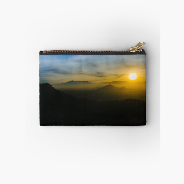 Item preview, Sunset Scene Santiago de Chile Aerial View  designed and sold by DFLC Prints.