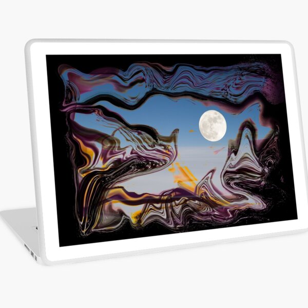 darkness dissolution Laptop Skin