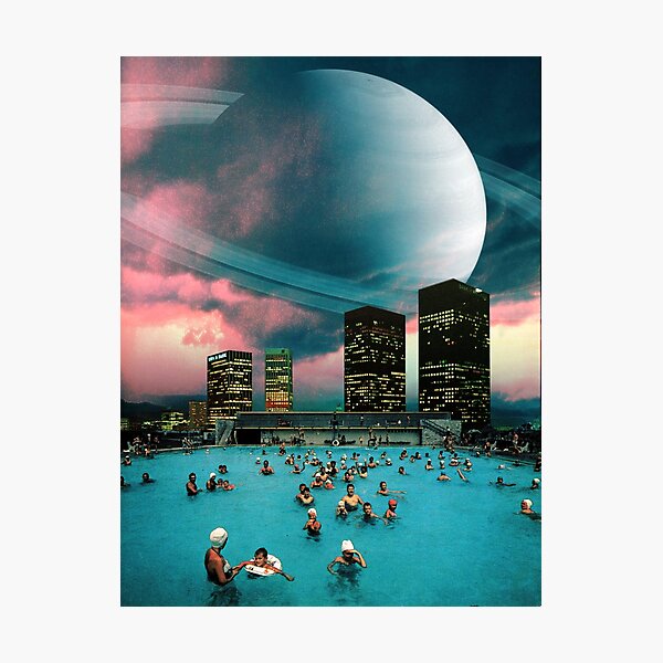 Item preview, Evening Swim designed and sold by Taudalpoi.