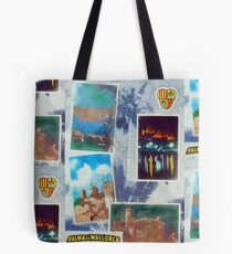 Palma de Mallorca vintage watercolor Tote Bag