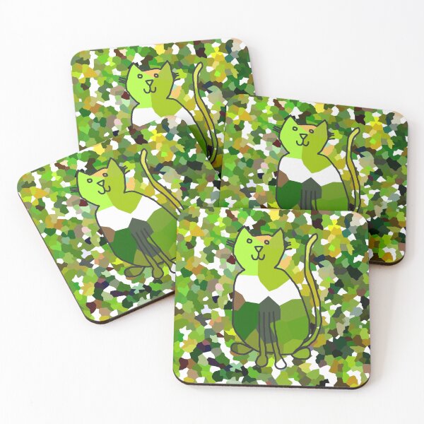 Item preview, Crystal Cat - Green designed and sold by ellenhenry.