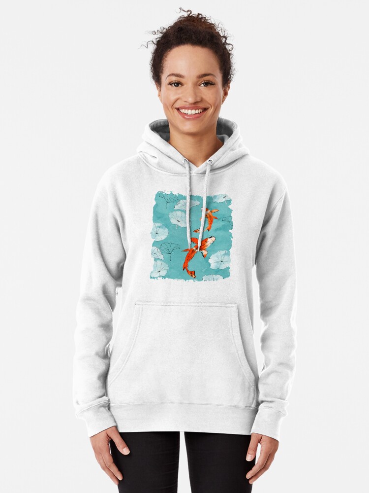 turquoise pullover hoodie