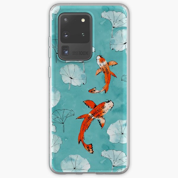 Aperçu de l'œuvre Koi nénuphar turquoise créée et vendue par adenaJ.