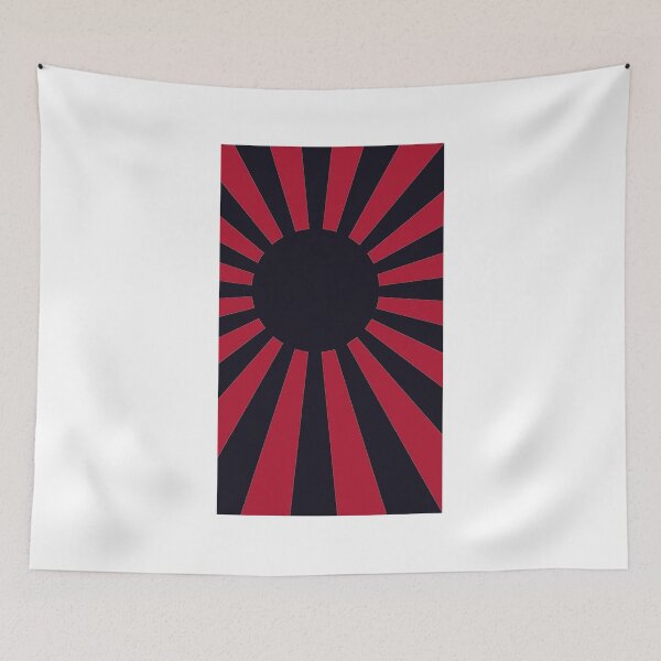 Item preview, Japanese Flag - Black and Red designed and sold by RBEnt.